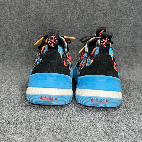 Adidas Trae Young 1 Basketball Shoes Men\'s‎ Size 12.5 Pixel Blue Orange Athletic main image 5